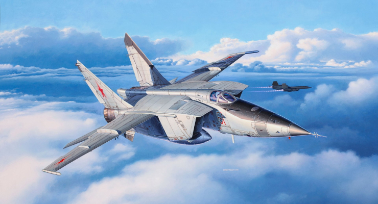 Mikoyan-Gurevich MiG-25 Jet Tempur dengan Ketinggian tertinggi